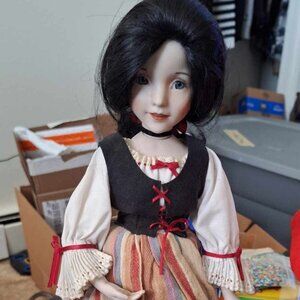 Snow White porcelain Doll.